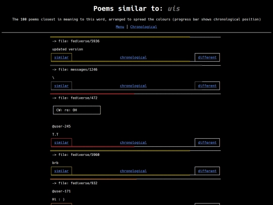 similar-different/wordcloud/uis screenshot