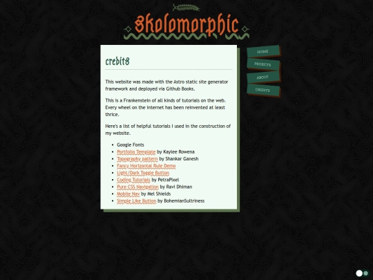 credits screenshot