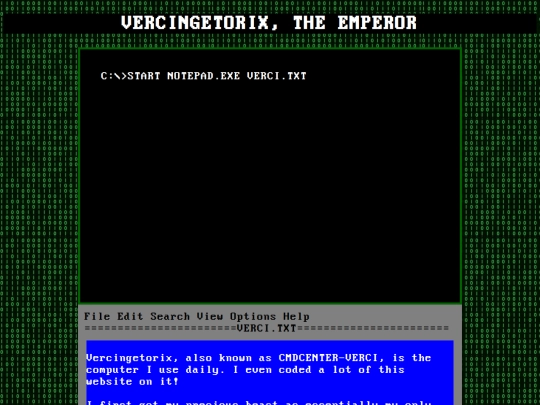 computer/vercingetorix screenshot