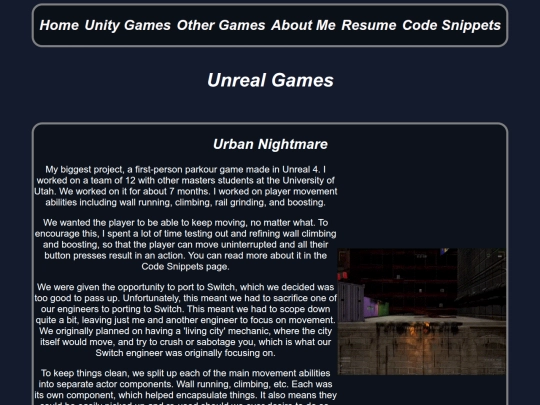 UnrealPage screenshot