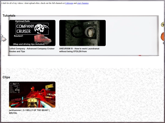 videos screenshot