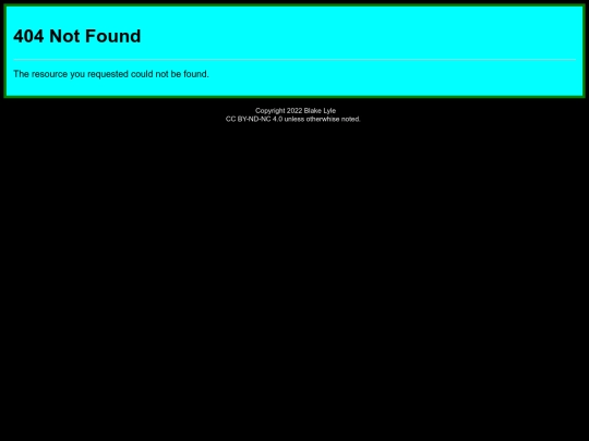 not_found screenshot