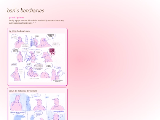 blog/bondiaries screenshot