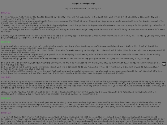 rants screenshot