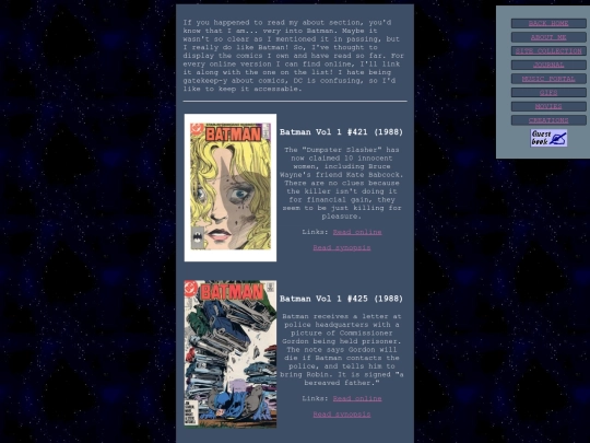 comics screenshot