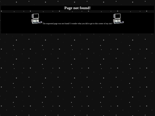 not_found screenshot