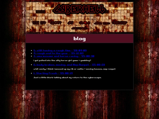 pages/blog screenshot