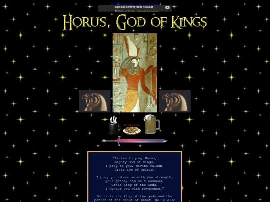 pages/horus screenshot