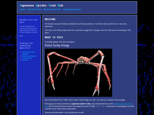 index screenshot