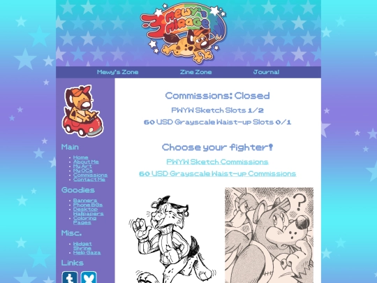 commissions screenshot