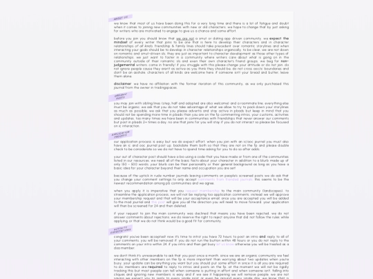 rules screenshot