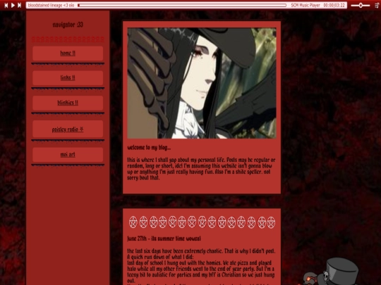blog screenshot