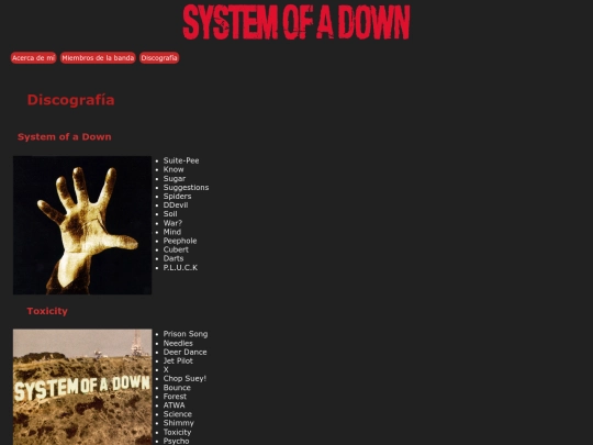 discografia screenshot