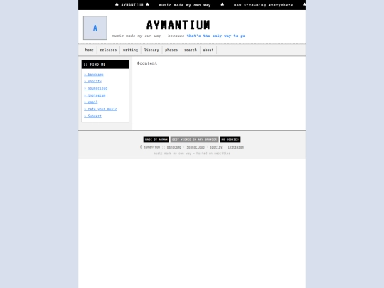 templates/home screenshot