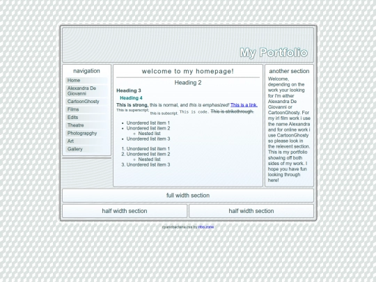 index screenshot