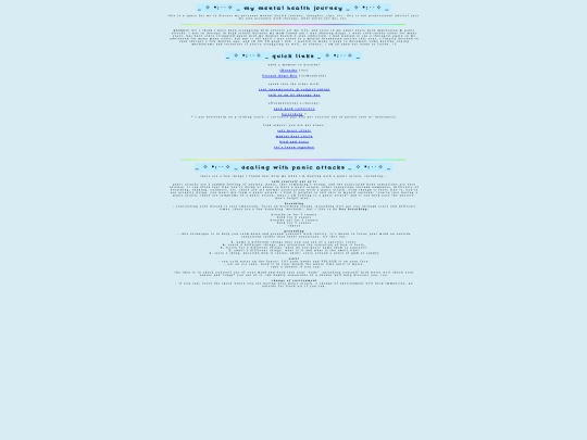 about/mentalhealth screenshot