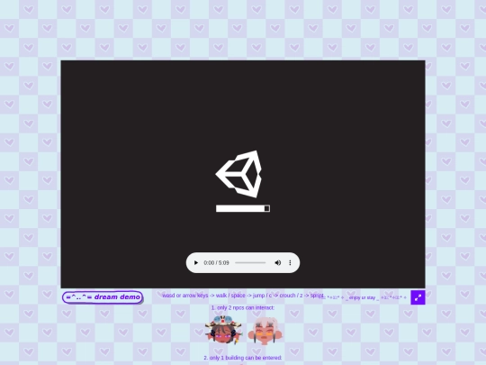 dream/demo screenshot