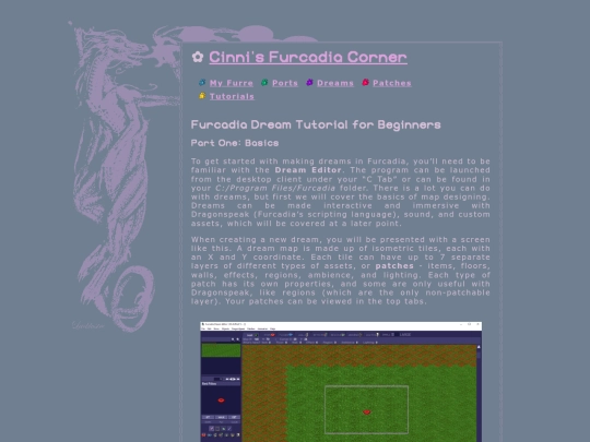 furc/dream-tutorial screenshot