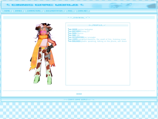 games/chara/jackie screenshot