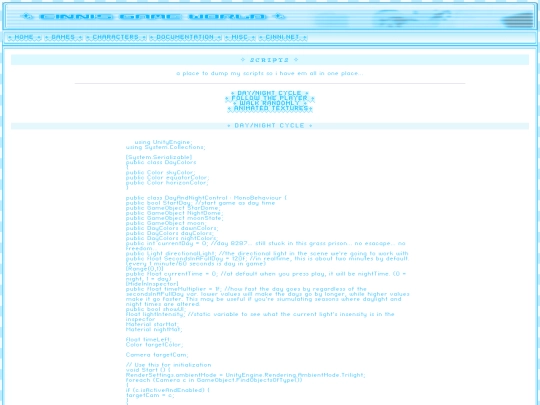 games/docu/script screenshot