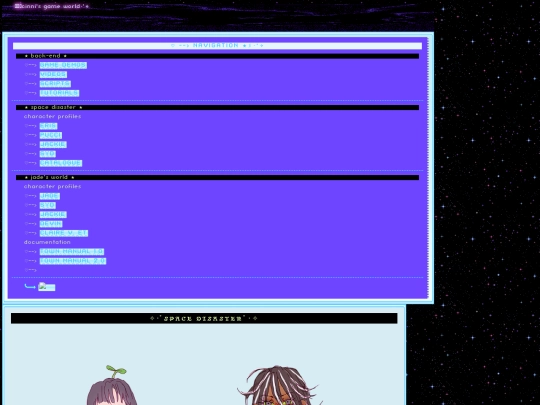 games/spacedisaster screenshot