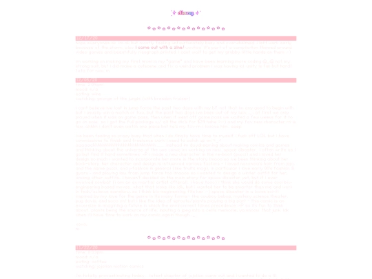 me/diary/2020 screenshot