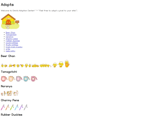 pixels/adopt screenshot