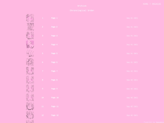 rarebit/archive screenshot
