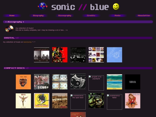 sonic_blue/discog screenshot