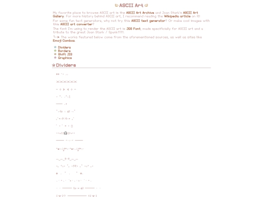 web/ascii screenshot