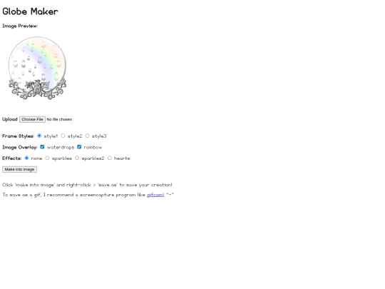 web/globe screenshot