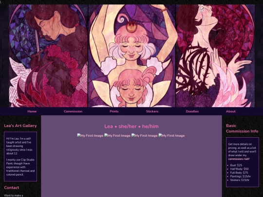 pages/prints screenshot