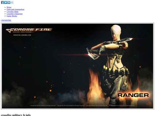 crossfire+home screenshot
