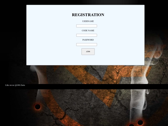 sign-up screenshot