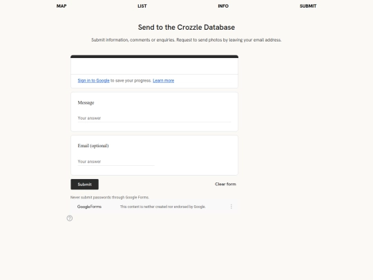 SUBMIT screenshot