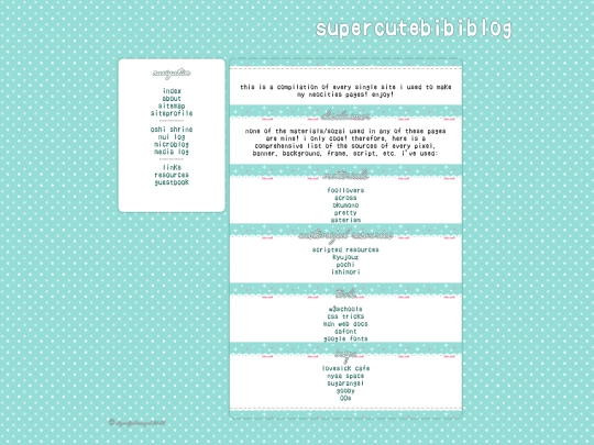 resources screenshot