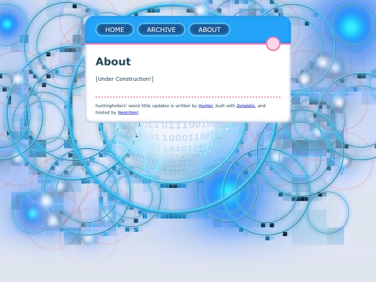 feed/about screenshot