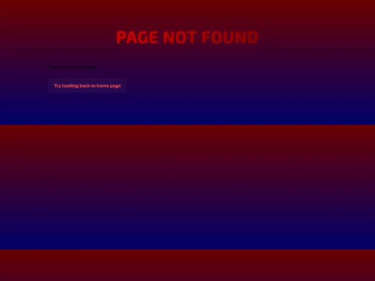 not_found screenshot