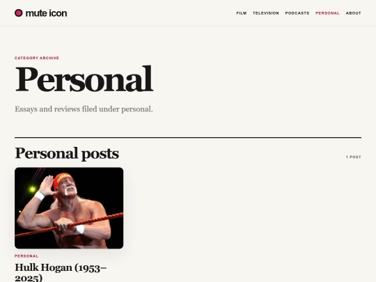category/personal screenshot