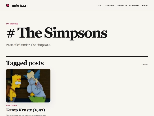 tag/the-simpsons screenshot
