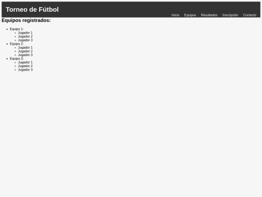 equipos screenshot
