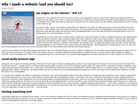 blog-homes/tech/why-i-made-a-website screenshot