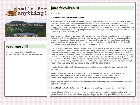 june-favorites screenshot