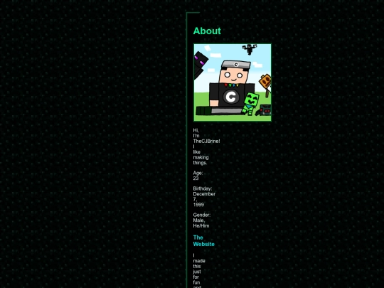aboutme screenshot