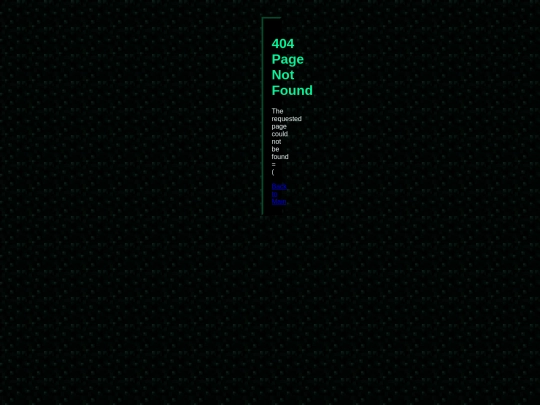not_found screenshot