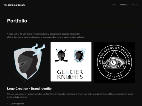 portfolio screenshot