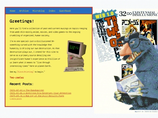 blog screenshot