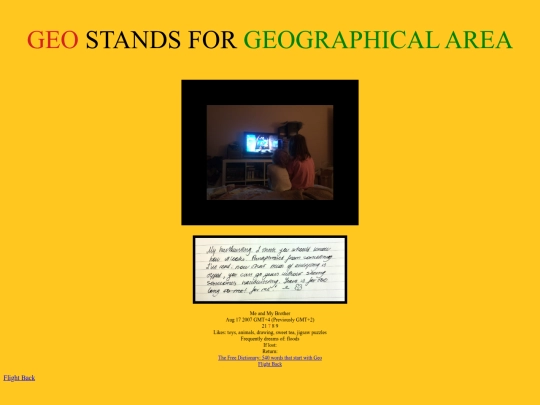 geo screenshot