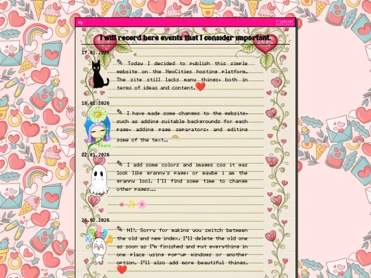 journal screenshot