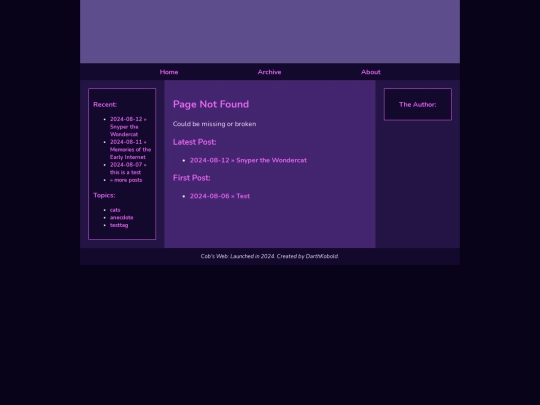 not_found screenshot